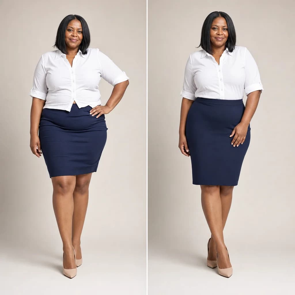 High-Waist Shaping Shorts — view 8