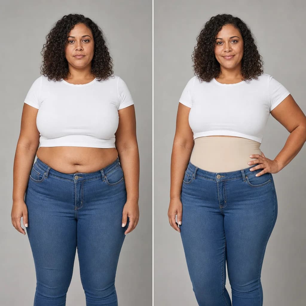 High-Waist Shaping Shorts — view 2