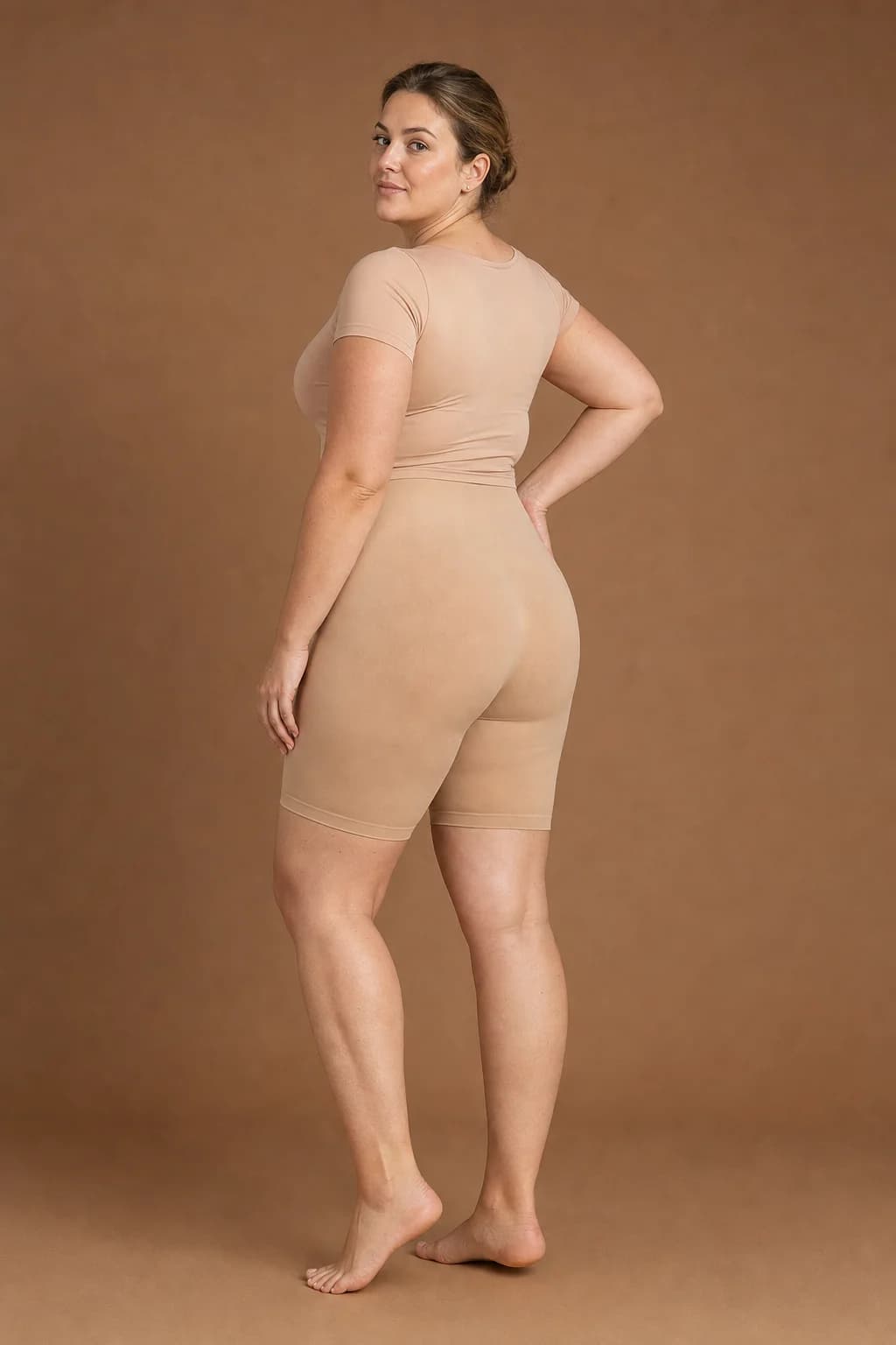 High-Waist Shaping Shorts — view 4