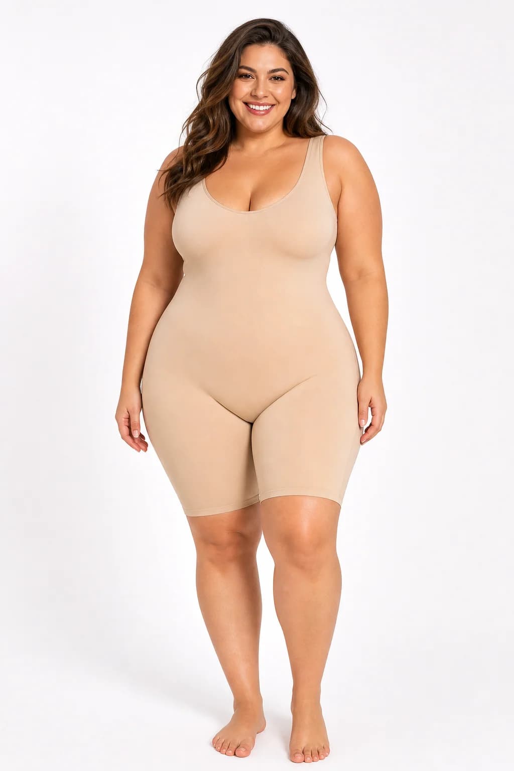 Full Body Sculpting Bodysuit — Nude