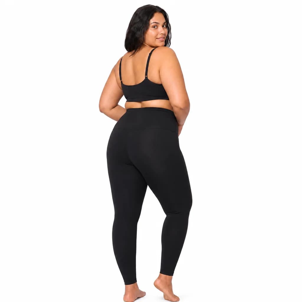 Stomach-Control Shaping Leggings — view 2