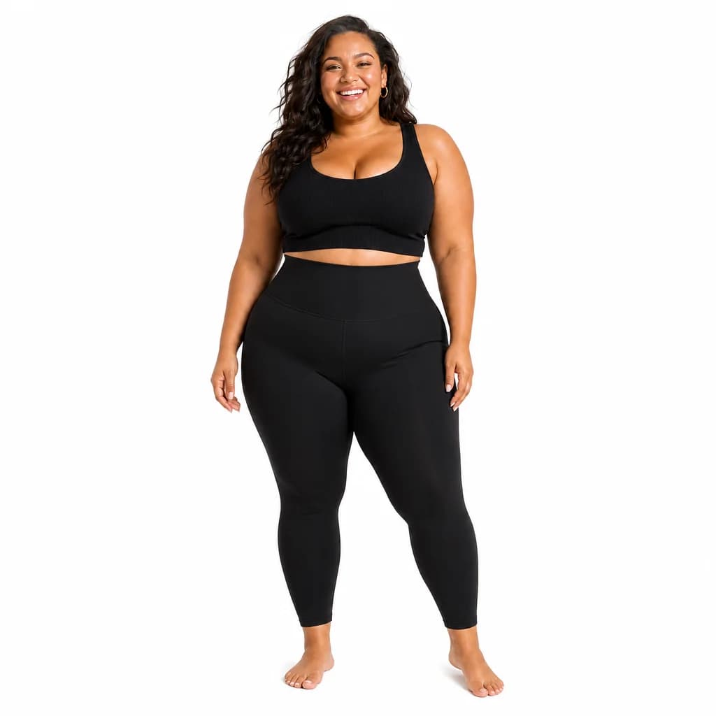 Stomach-Control Shaping Leggings — view 4