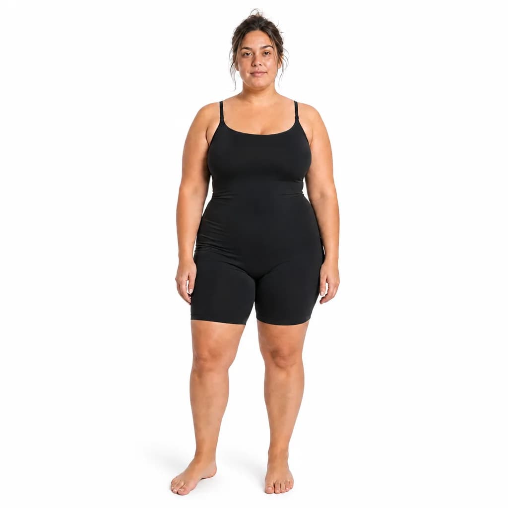 Seamless Shaping Bodysuit with Shorts
